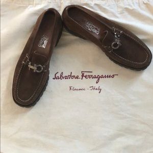 Men’s Ferragamo Suede Loafer
